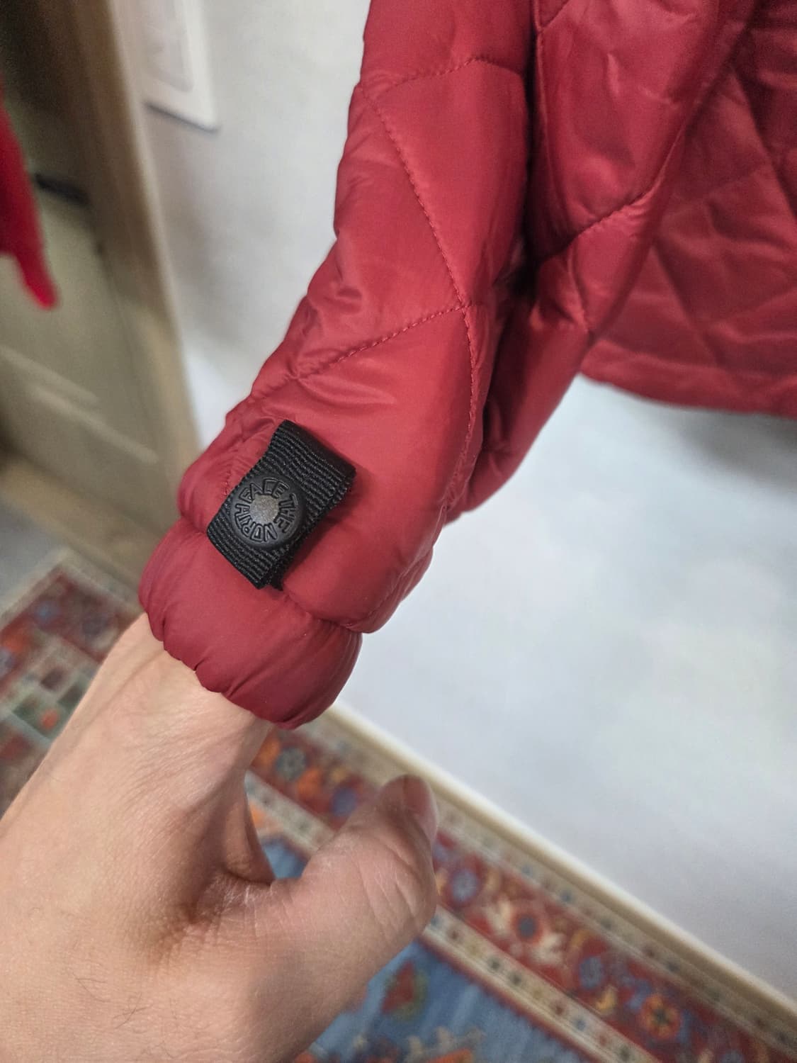 노스페이스 화이트라벨 내피용 다이아몬드 퀄팅 후드자켓 s 상품이미지6