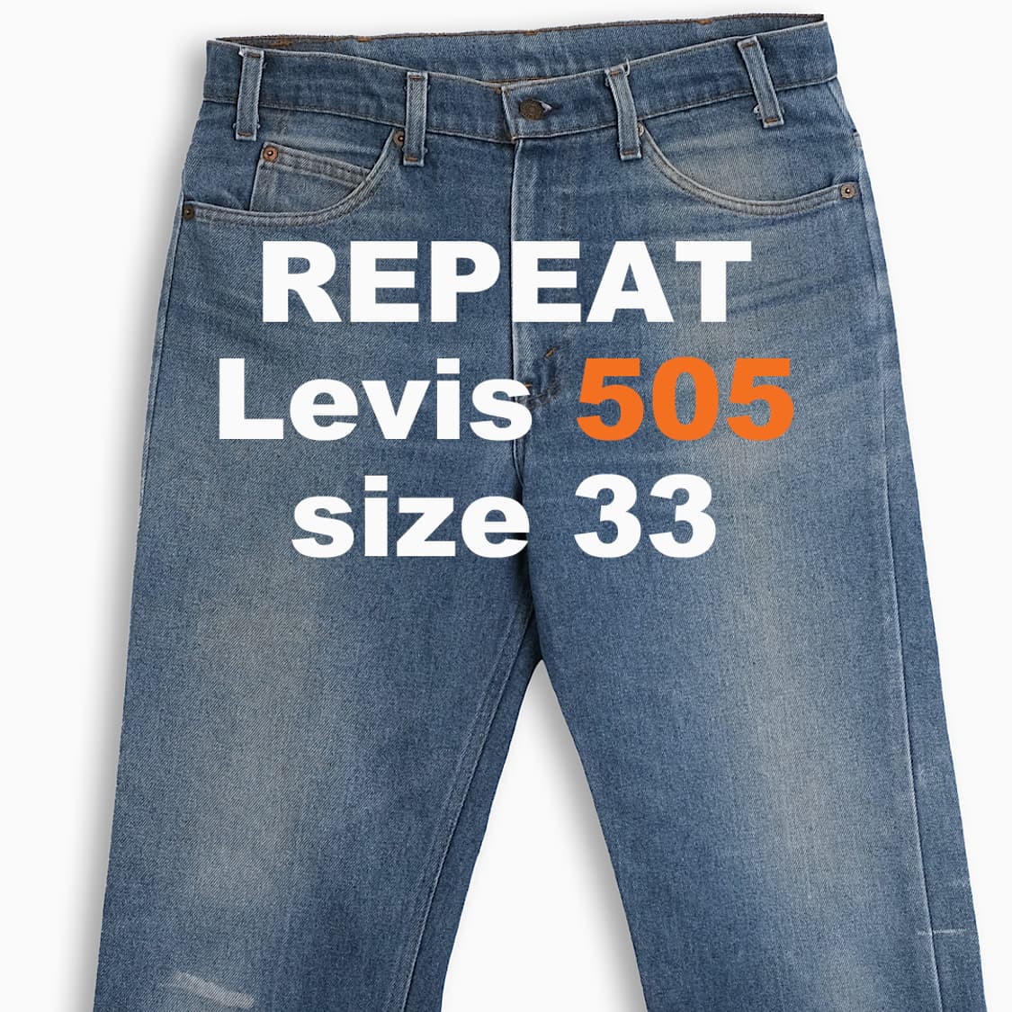 리바이스 505 오렌지탭 80s USA 33 인치 OR50534123 상품이미지1