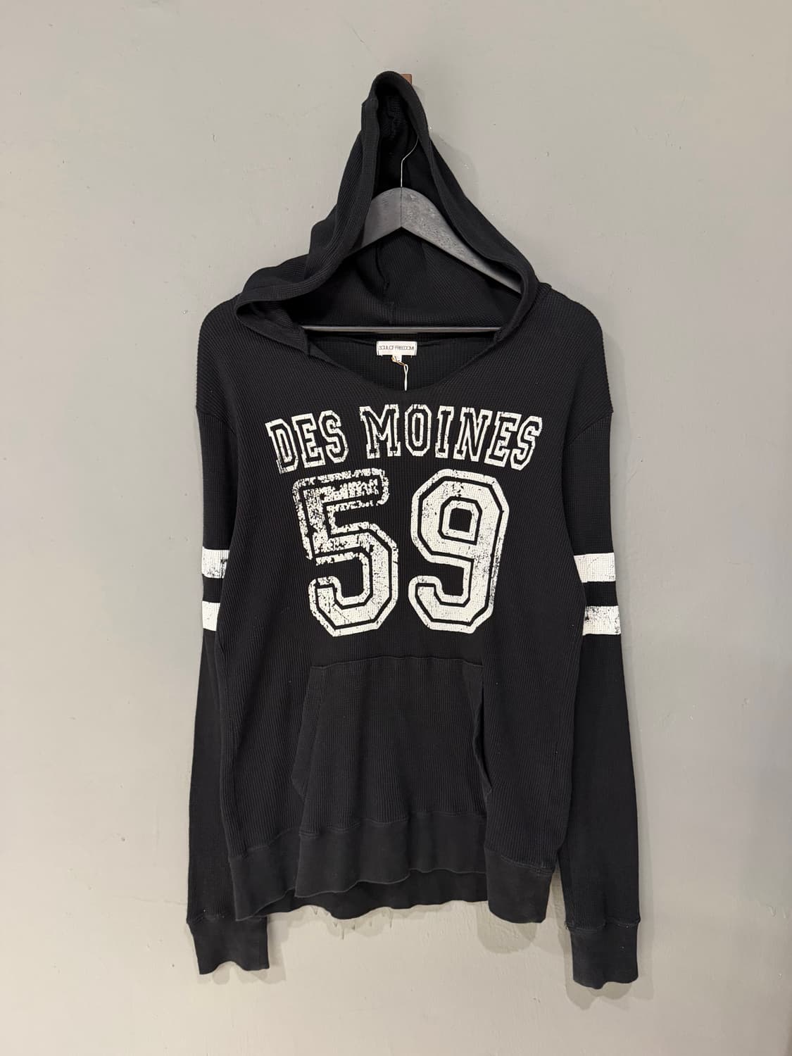 numbering point waffle hood sleeve 상품이미지6