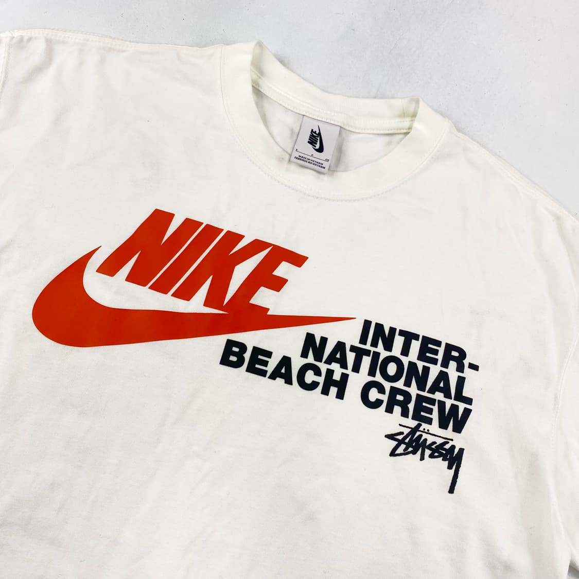스투시 x 나이키 인터네셔널 비치 크루 하프 티 (95) 상품이미지2