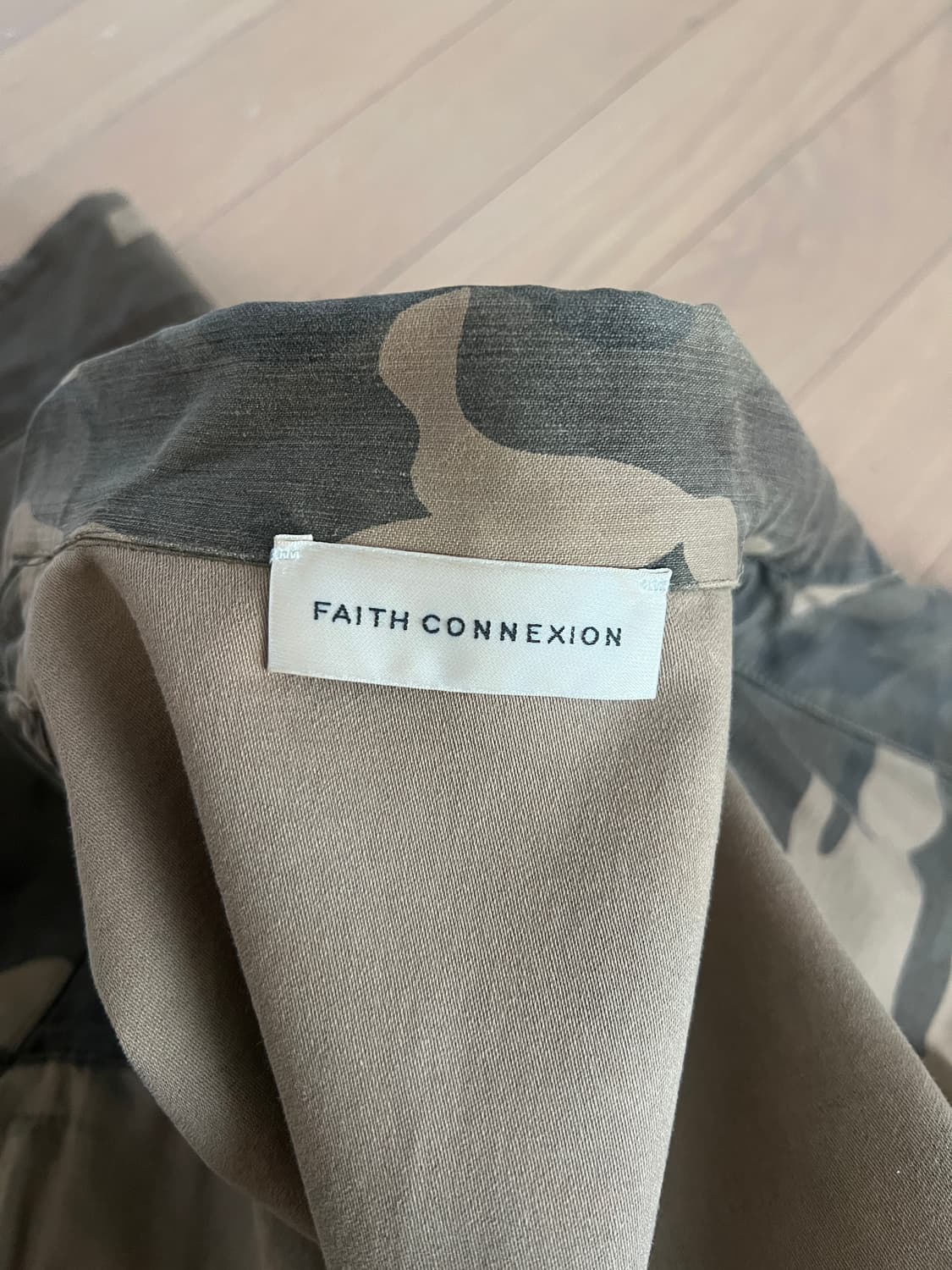 FAITH CONNEXION (페이스 커넥션) 카모 자켓 상품이미지6