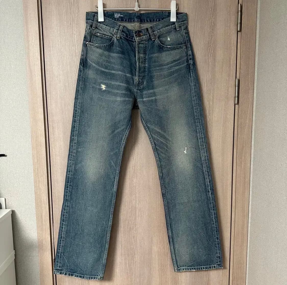 [32] 셀린느 커트 데님 모닝 라이트 워시 2N574662X.08L 상품이미지1