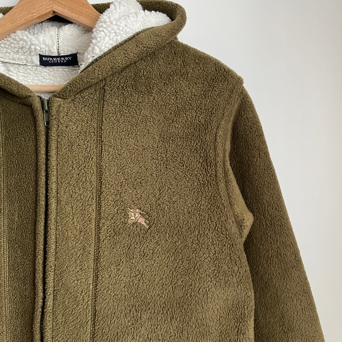 BURBERRY Fleece Hoodie Jacket 상품이미지5