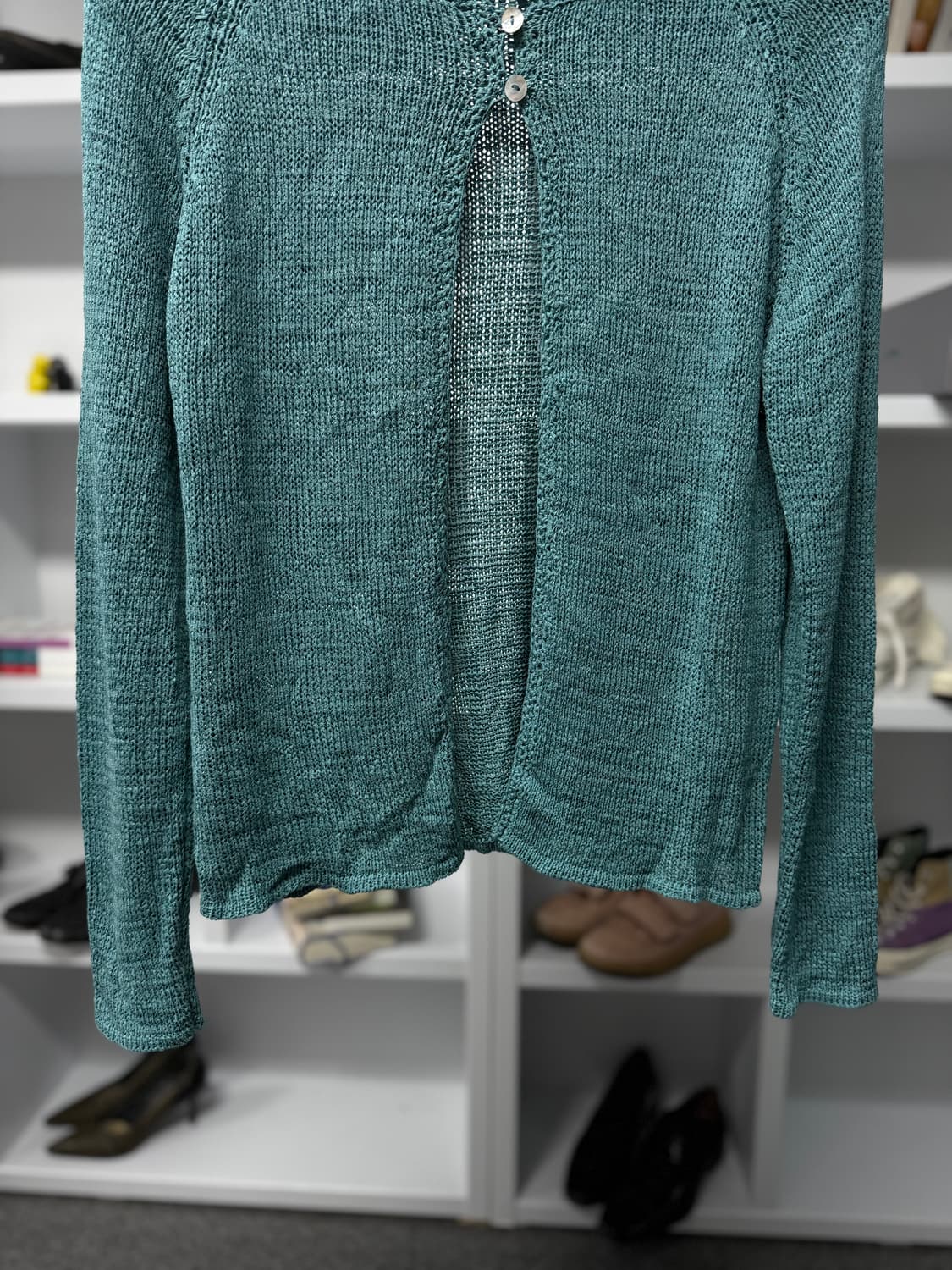 labeille 실크 가디건 상품이미지3