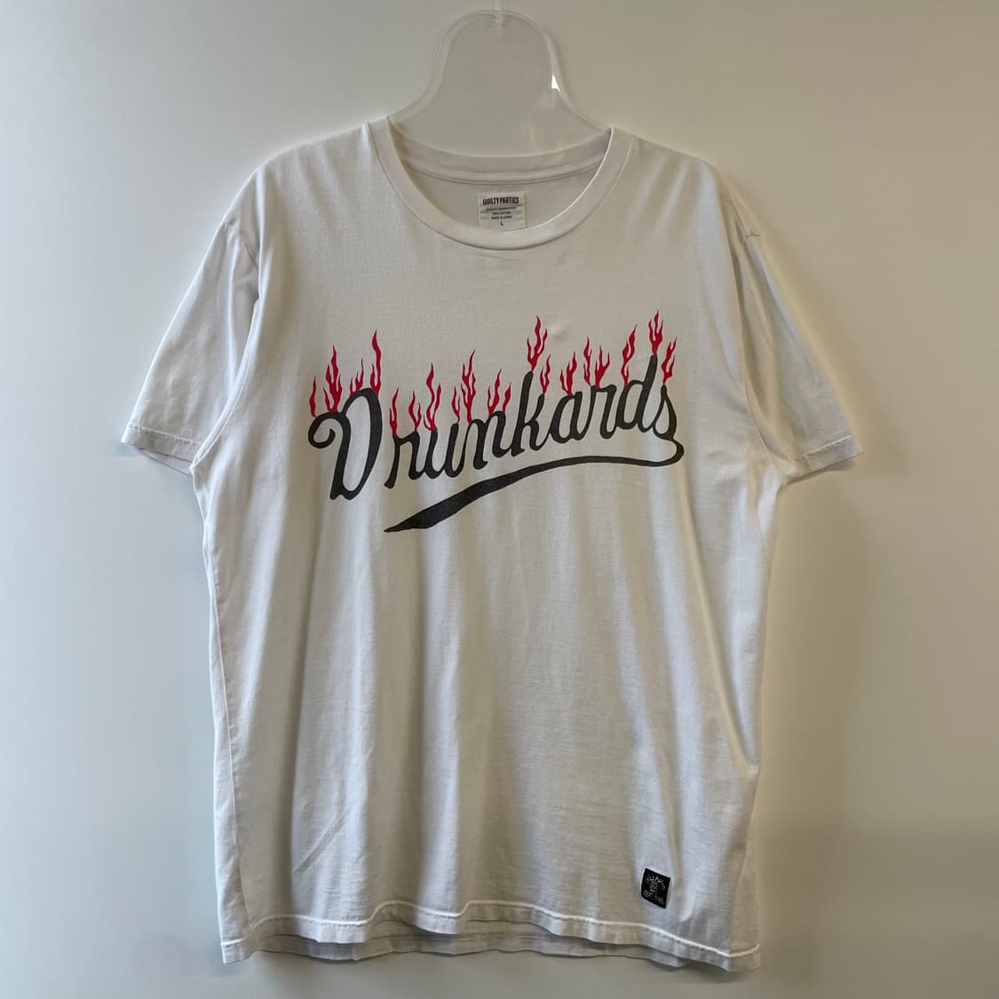 와코마리아 플레임 스펠아웃 반팔 티셔츠 상품이미지1