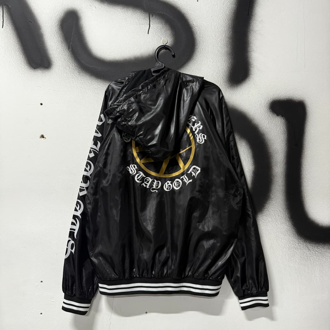 24 Karats Gold 빅 사이즈 우븐 윈드브레이커 자켓 상품이미지2