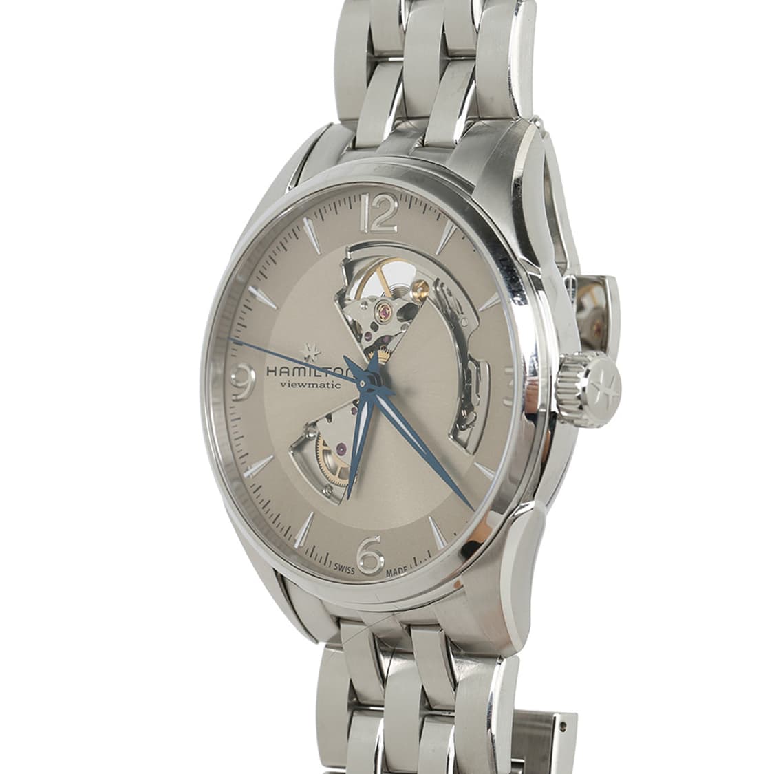 해밀턴 재즈마스터 오픈하트 오토매틱 시계 스틸워치 H32705121 상품이미지4