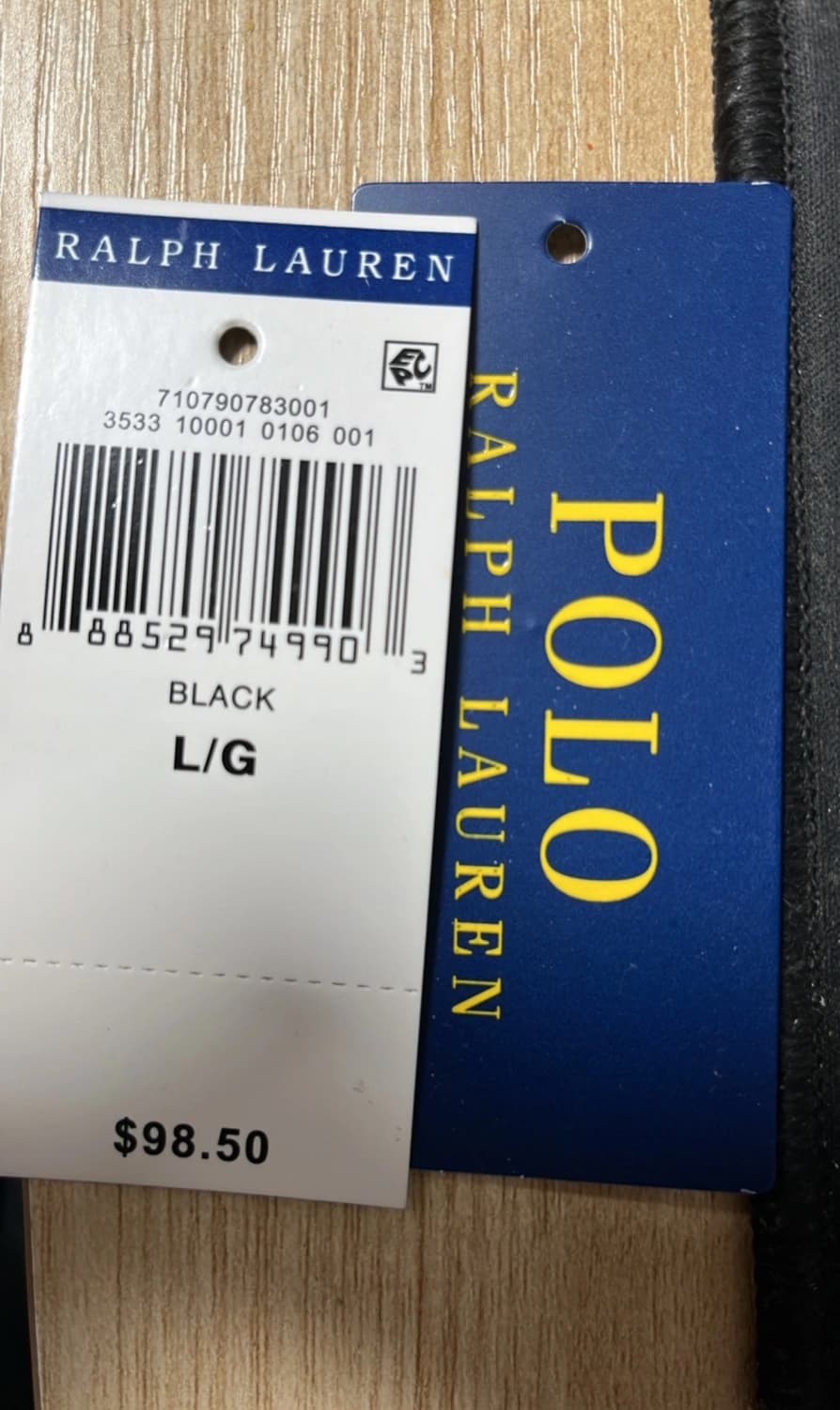 폴로 맨투맨 블랙 L 상품이미지3