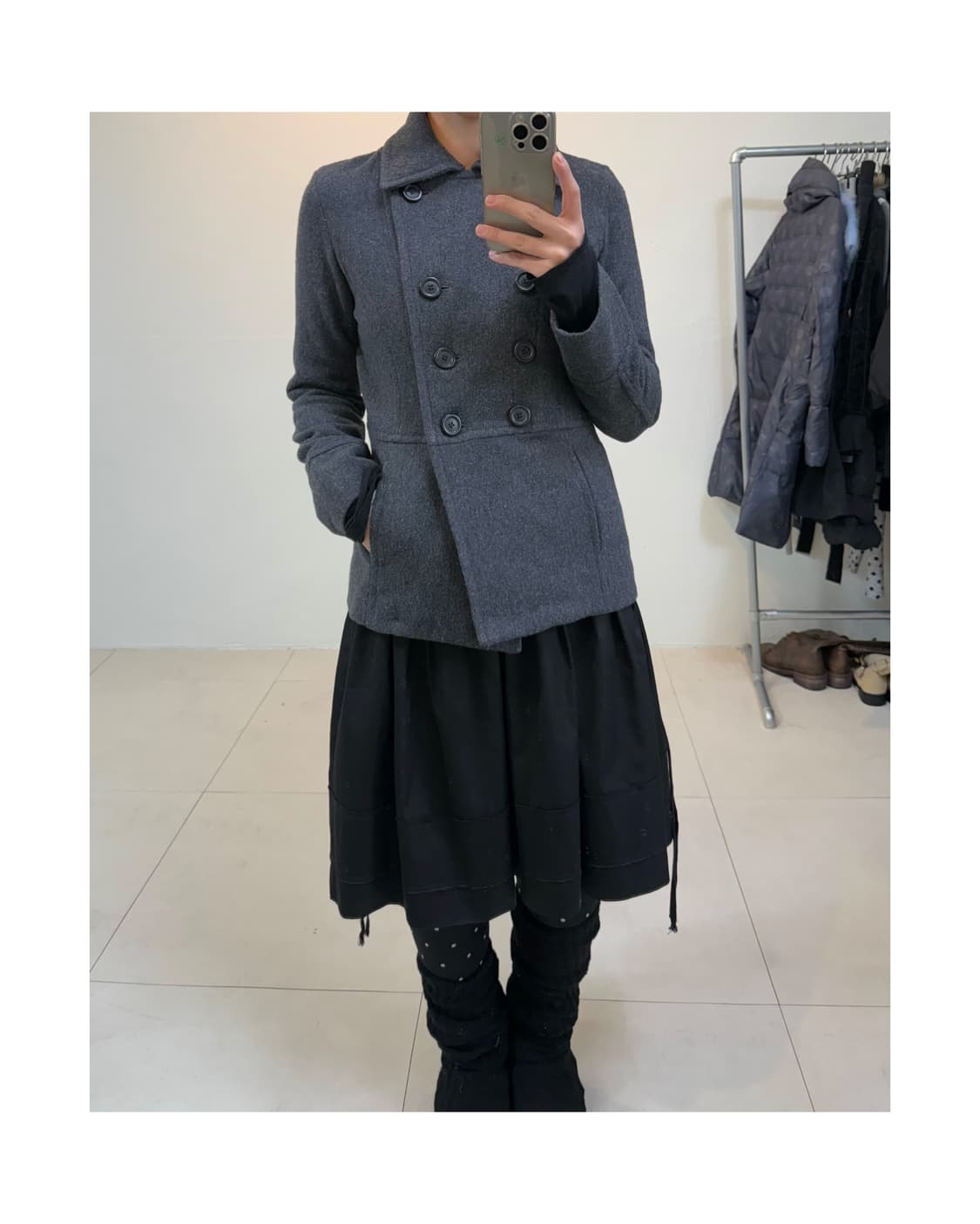 빈티지 울 혼방 자켓 상품이미지2