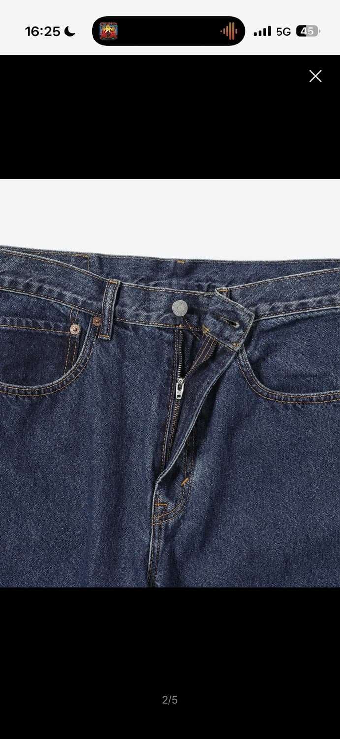 디스이즈네버댓 레귤러 진 블루 m 상품이미지2