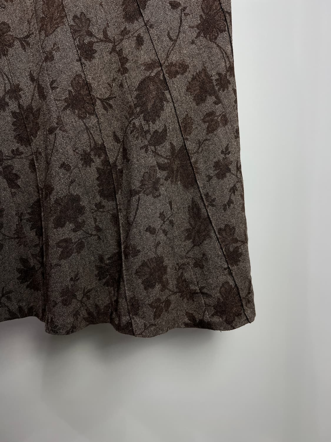 빈티지 패턴 롱 스커트  상품이미지3