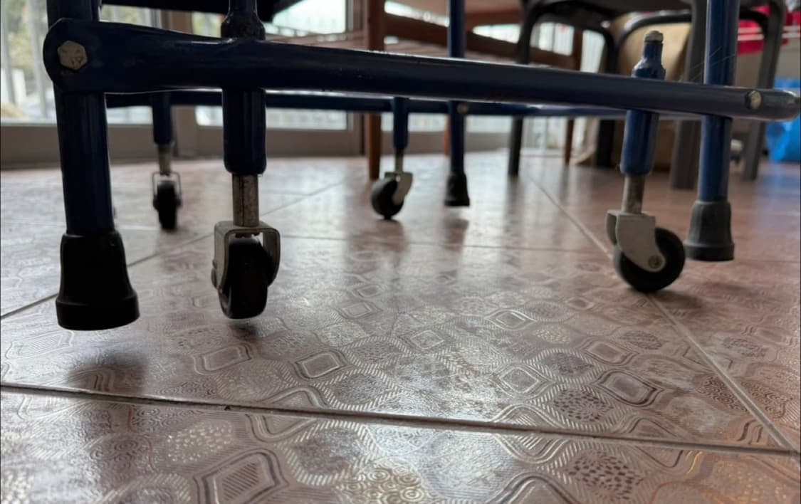 빈티지 철재 2단 롤링 스텝 스툴 (made in U.S.A.) 상품이미지6