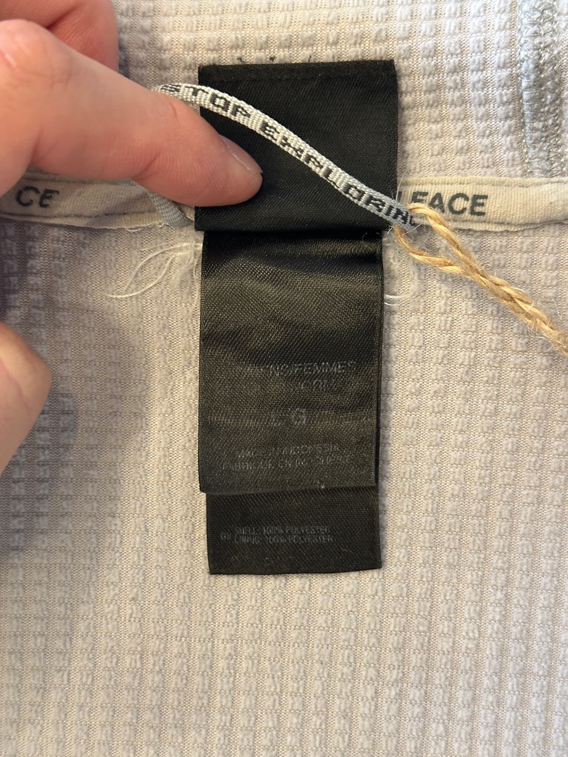 노스페이스 플리스 아이보리 집업 L 상품이미지8