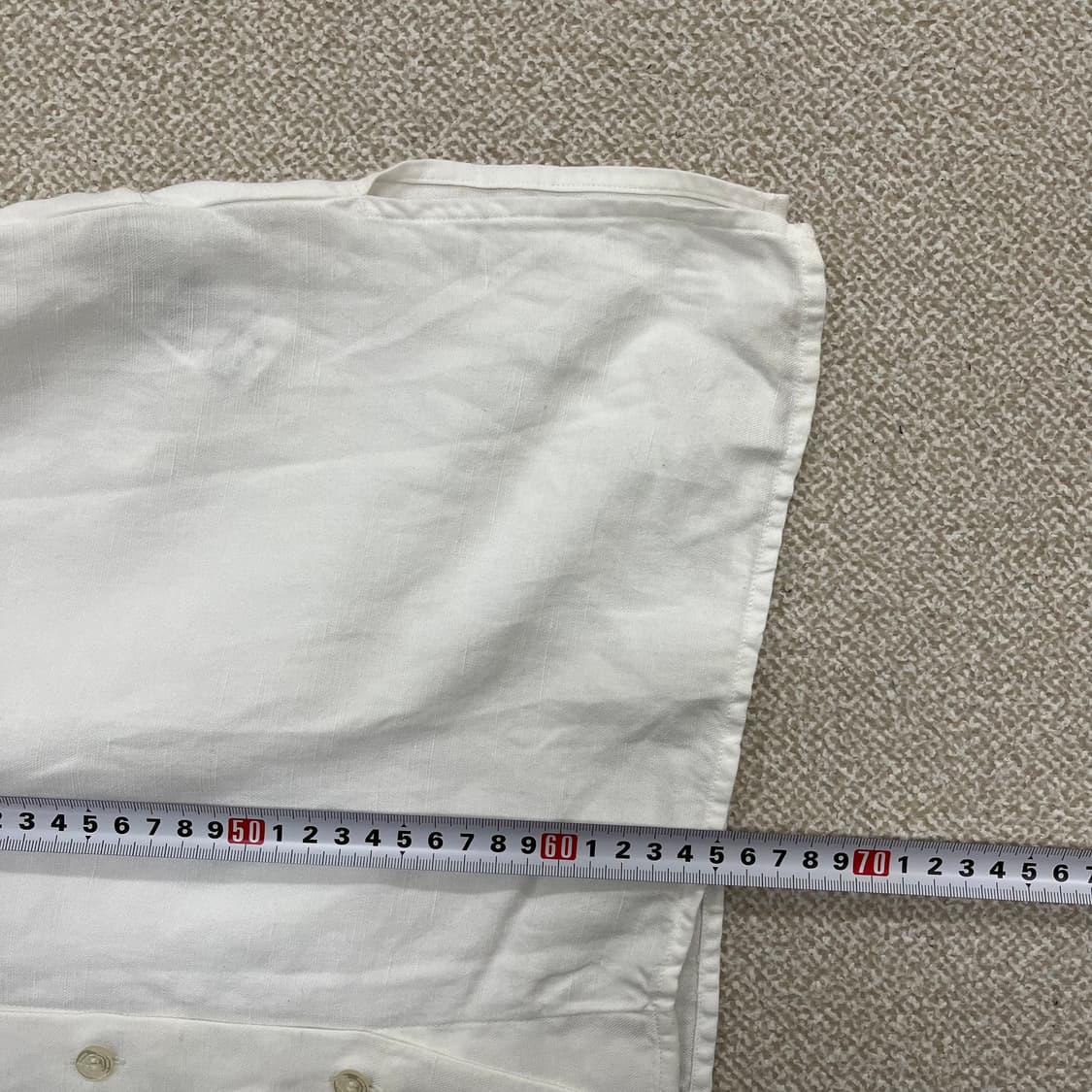 실측확인 캘빈클라인 오버핏 셔츠 남방 0128M 상품이미지5