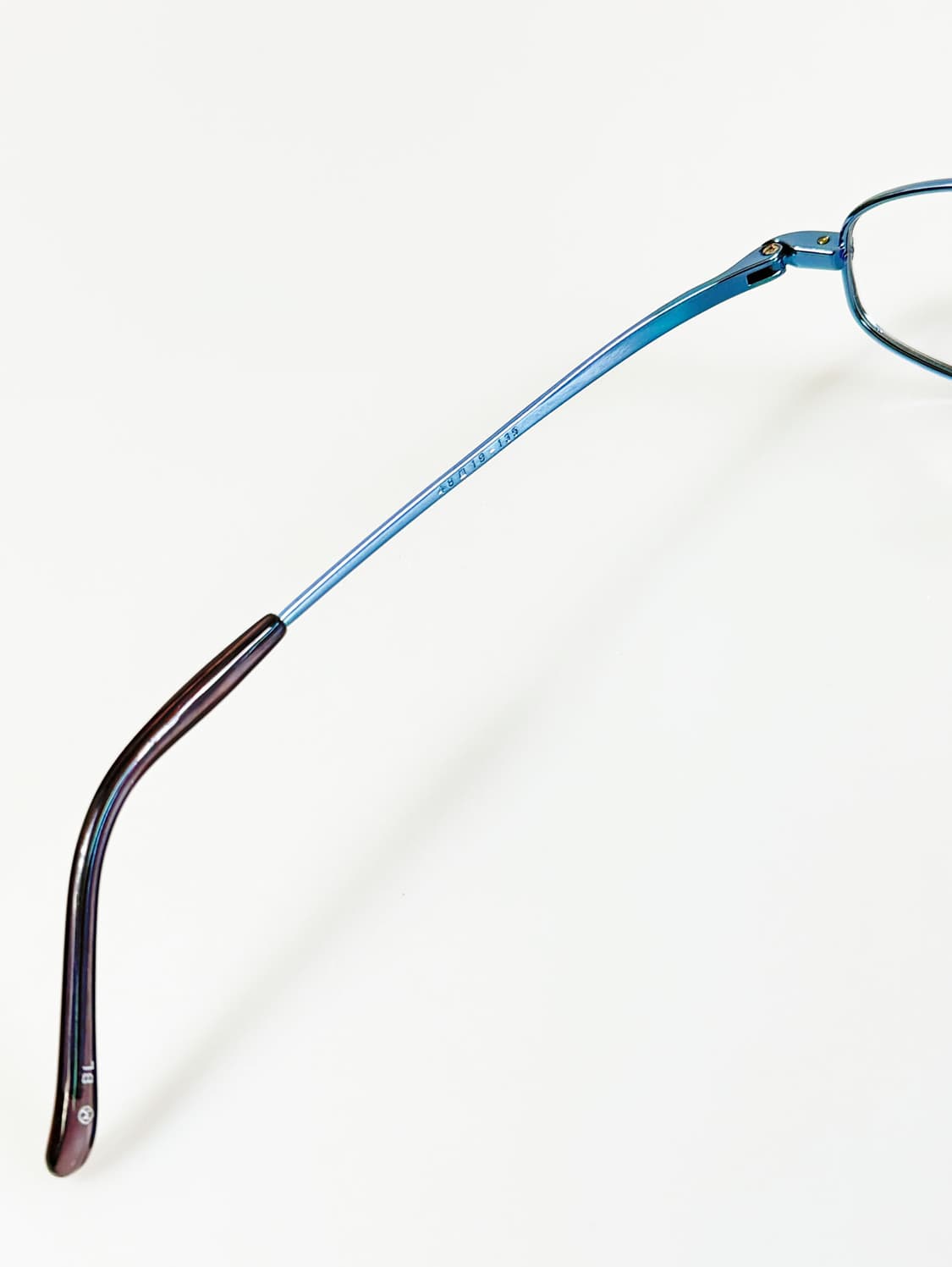 NICE CLAUP 나이스 클랍 블루메탈 슬림 오벌 프레임 빈티지 안경 상품이미지7