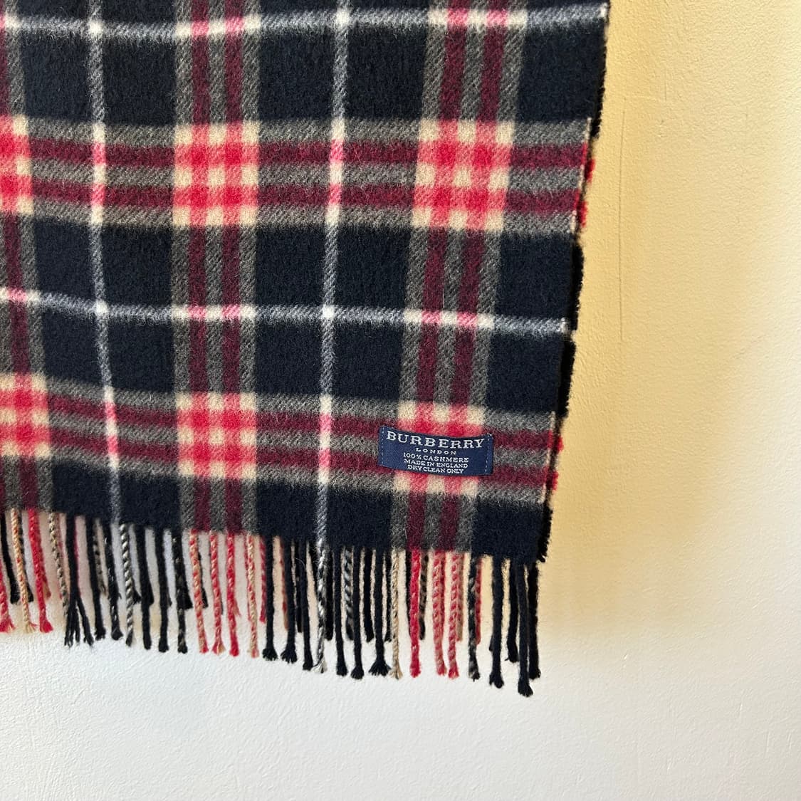 버버리 노바체크 캐시미어 머플러 상품이미지4