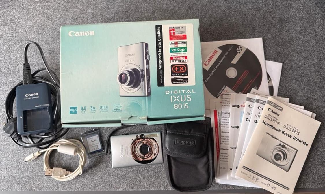 CANON IXUS 80 캐논 익서스 80 빈티지 디지털카메라 디카 상품이미지6