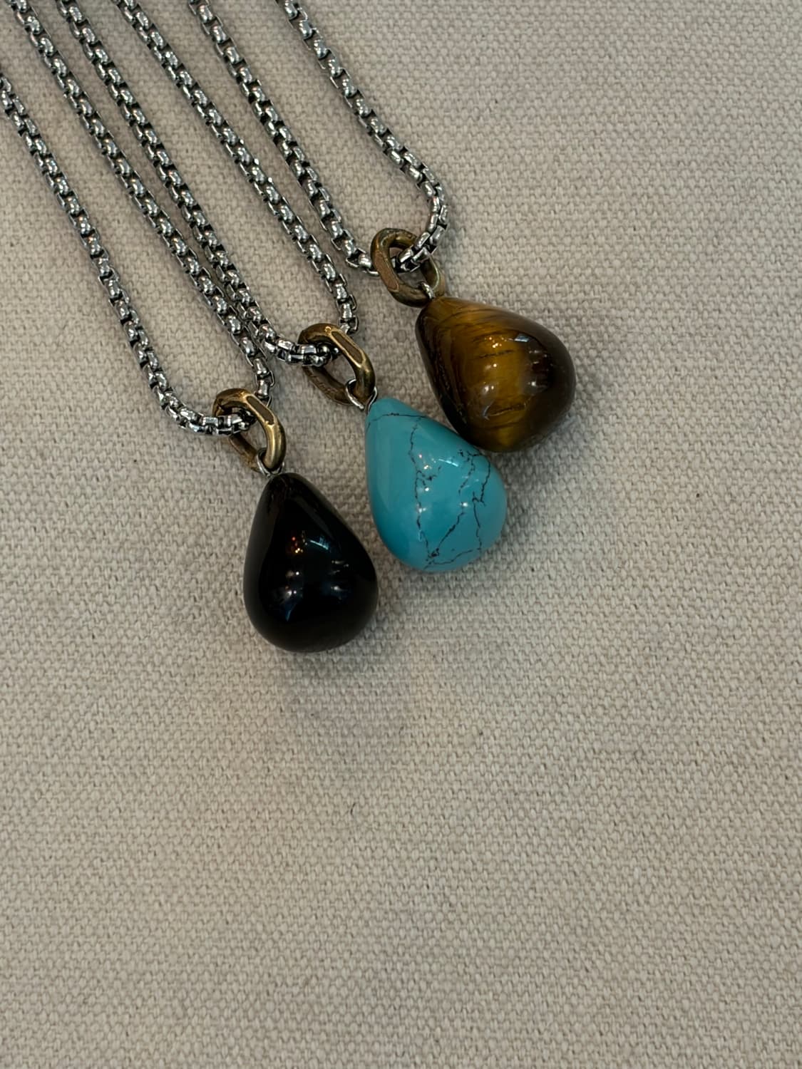 Turquoise Drop Surgical Necklace 상품이미지2