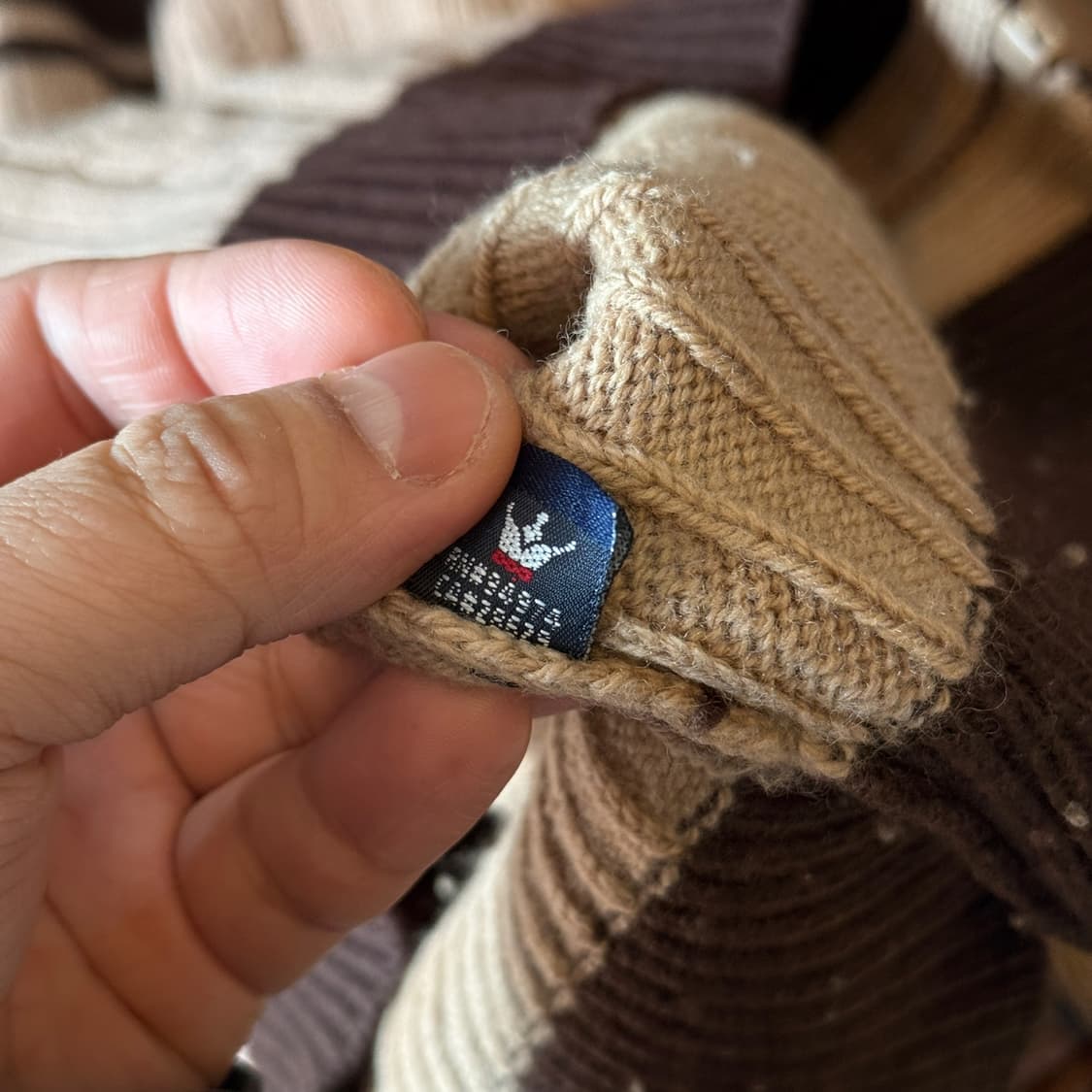 90 ~ 00S 올드 스투시 니트 집업 상품이미지9