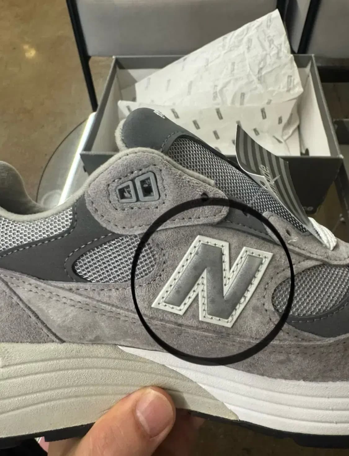 [280]뉴발란스 992 그레이 M992GR  상품이미지5