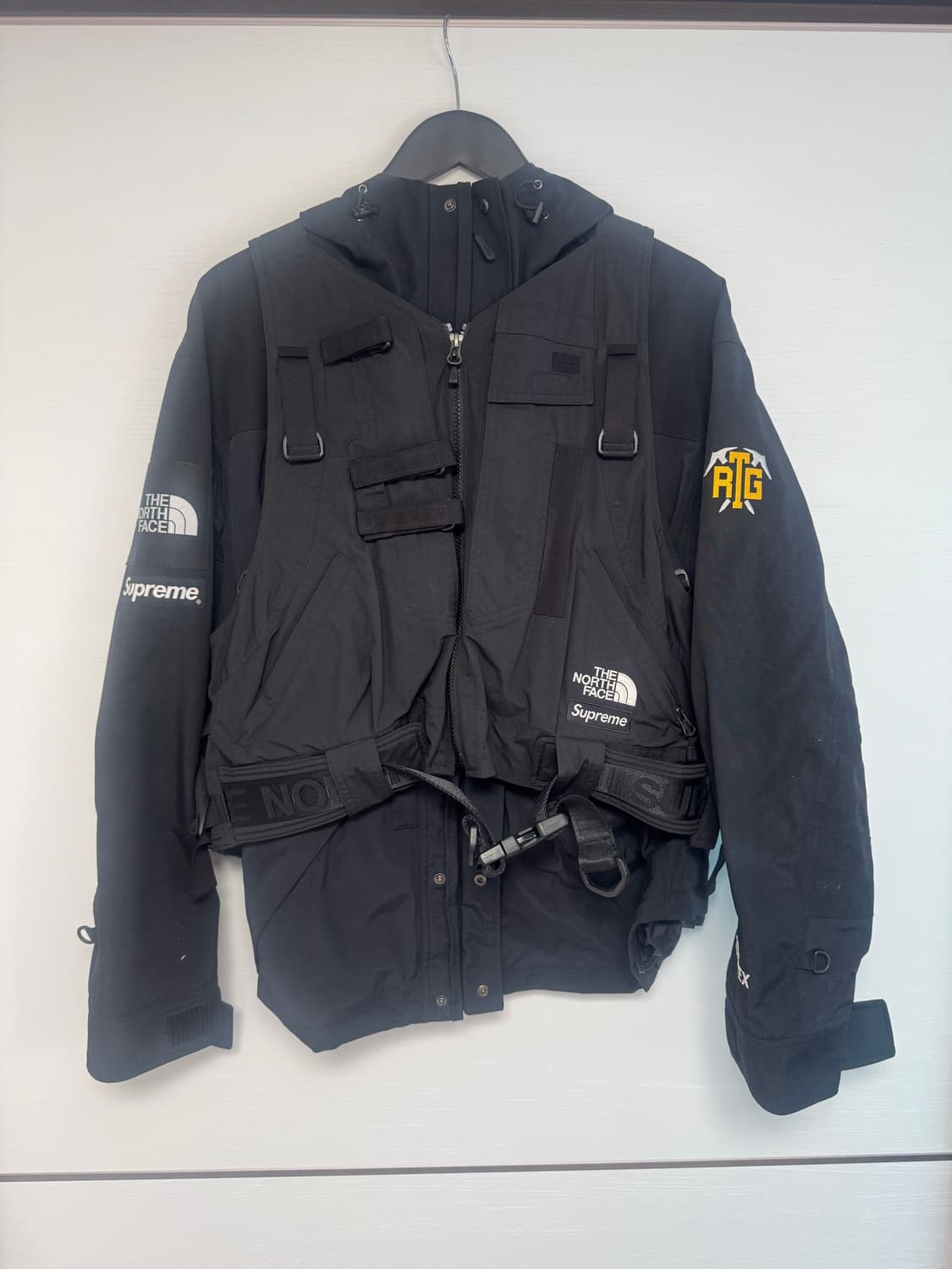 슈프림 x 노스페이스 RTG 자켓 + 베스트 블랙 - 20SS 상품이미지6