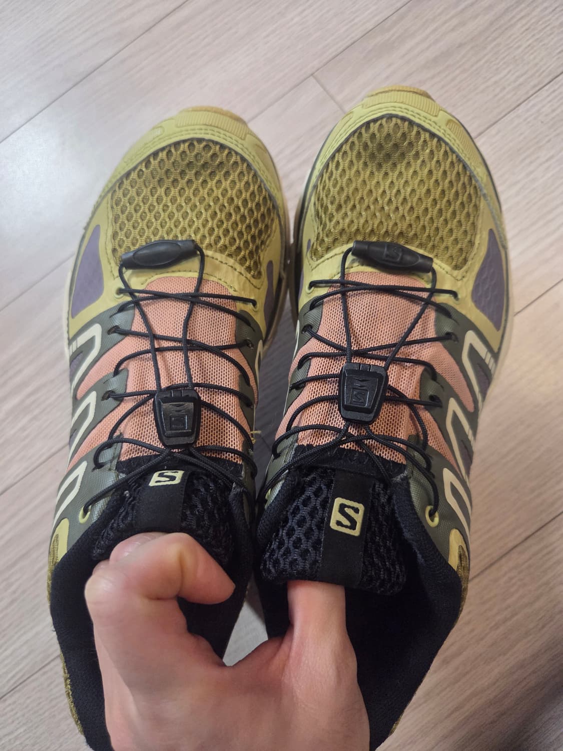 살로몬 X-미션 4 리크 그린  상품이미지5