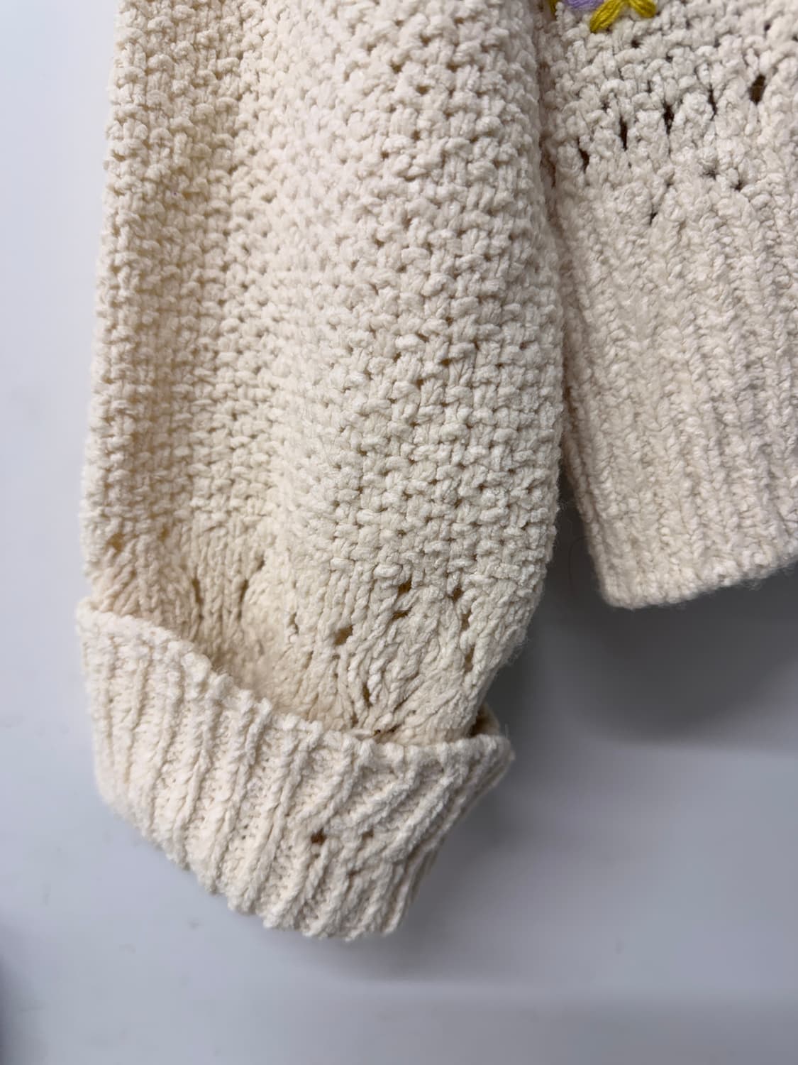 비이커 BEAKER 크로셰 꽃자수 가디건(새상품) 상품이미지3