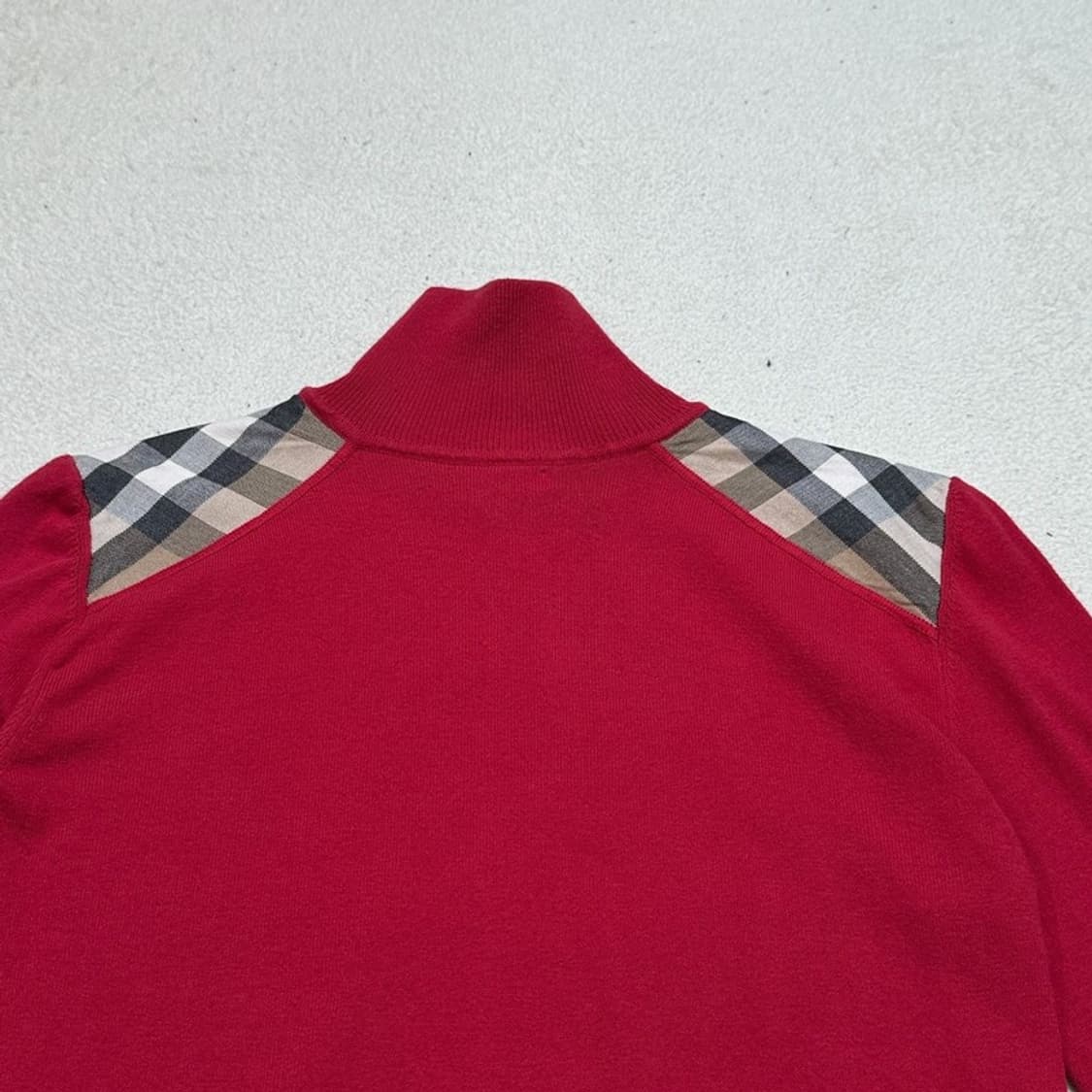 BURBERRY 노바체크 니트집업 M 상품이미지6