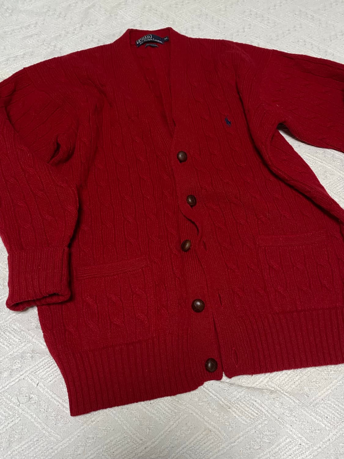 폴로 랄프로렌 꽈배기 가디건  상품이미지1