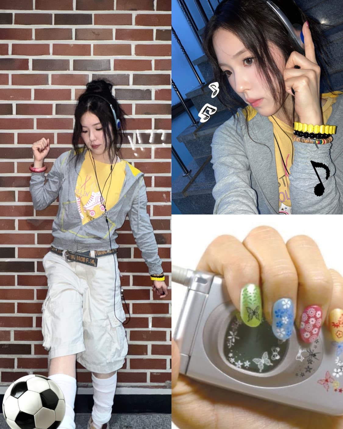 2000‘s 키키st 스포티 빈티지 코디세트 3pcs 상품이미지1