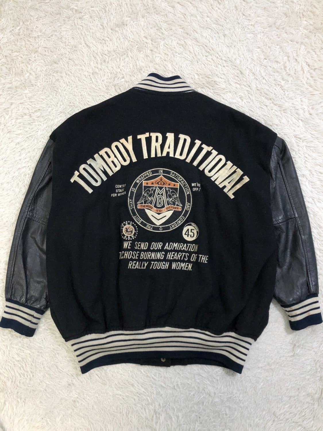 빈티지 올드스쿨 바시티 자켓/#2505 상품이미지3