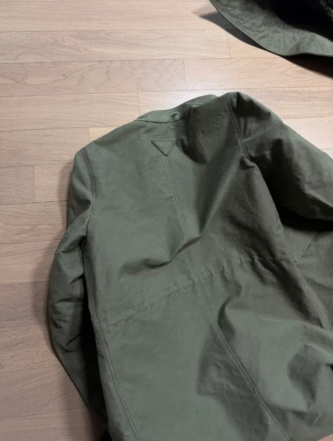 프라다 롱 후드 야상 상품이미지8