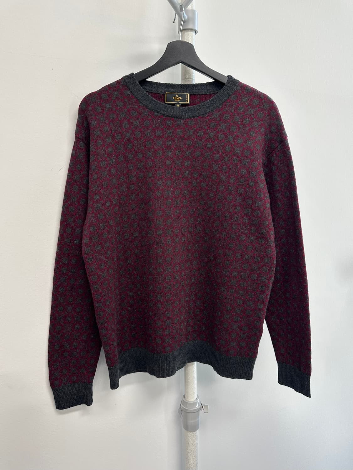 펜디 로고 패턴 디자인 메리노울 니트 상품이미지1