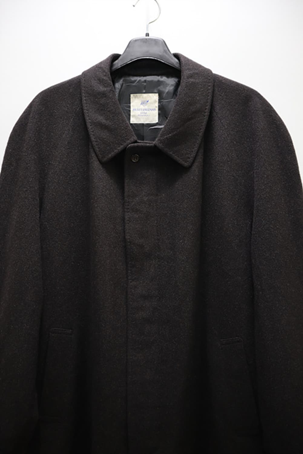 히키프리맨 제냐원단 캐시미어 롱 코트 단추형 상품이미지3