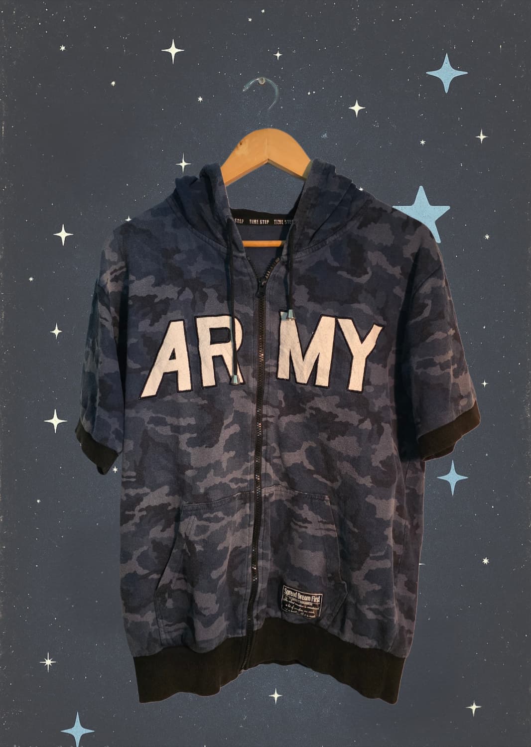 Spread dream first Army 빈티지 후드아우터 상품이미지1