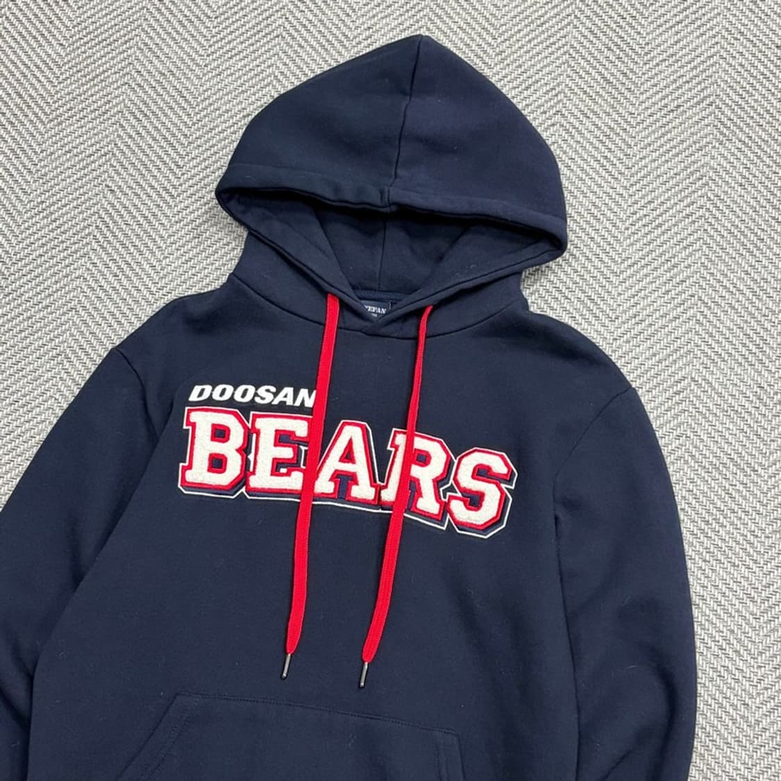 두산베어스 패치 후드티 v1565 상품이미지4