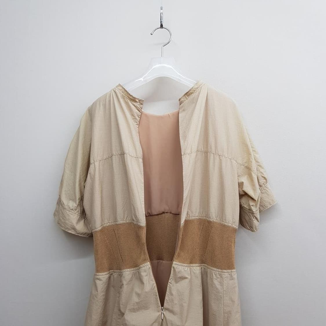 한섬 SJSJ 2022 허리 셔링 포인트 롱 원피스 88-98-165 상품이미지6