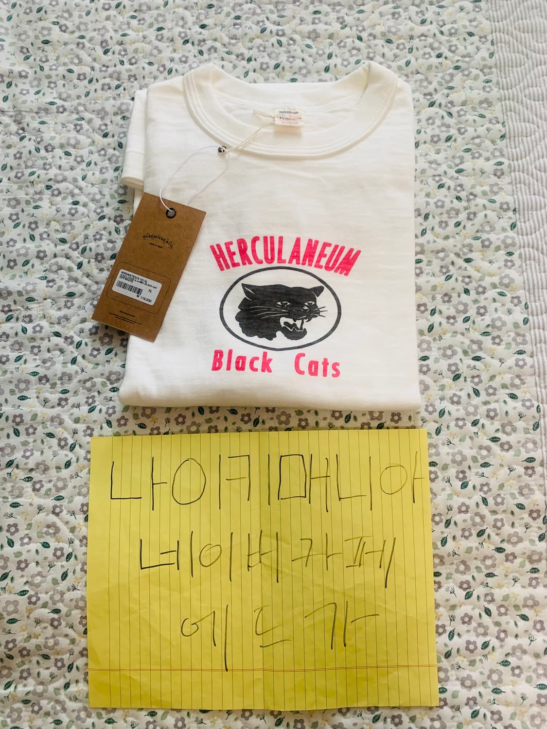 [XL] 웨어하우스 EXCLUSIVE LOT 4601 BLACK CAT 상품이미지2