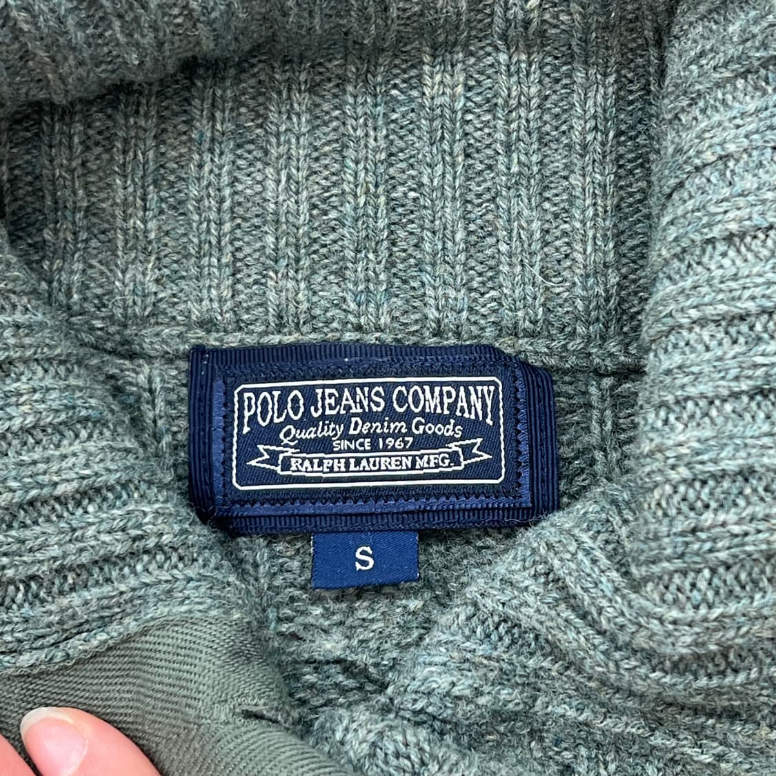 폴로진스 크롭 가디건 r2521 상품이미지6