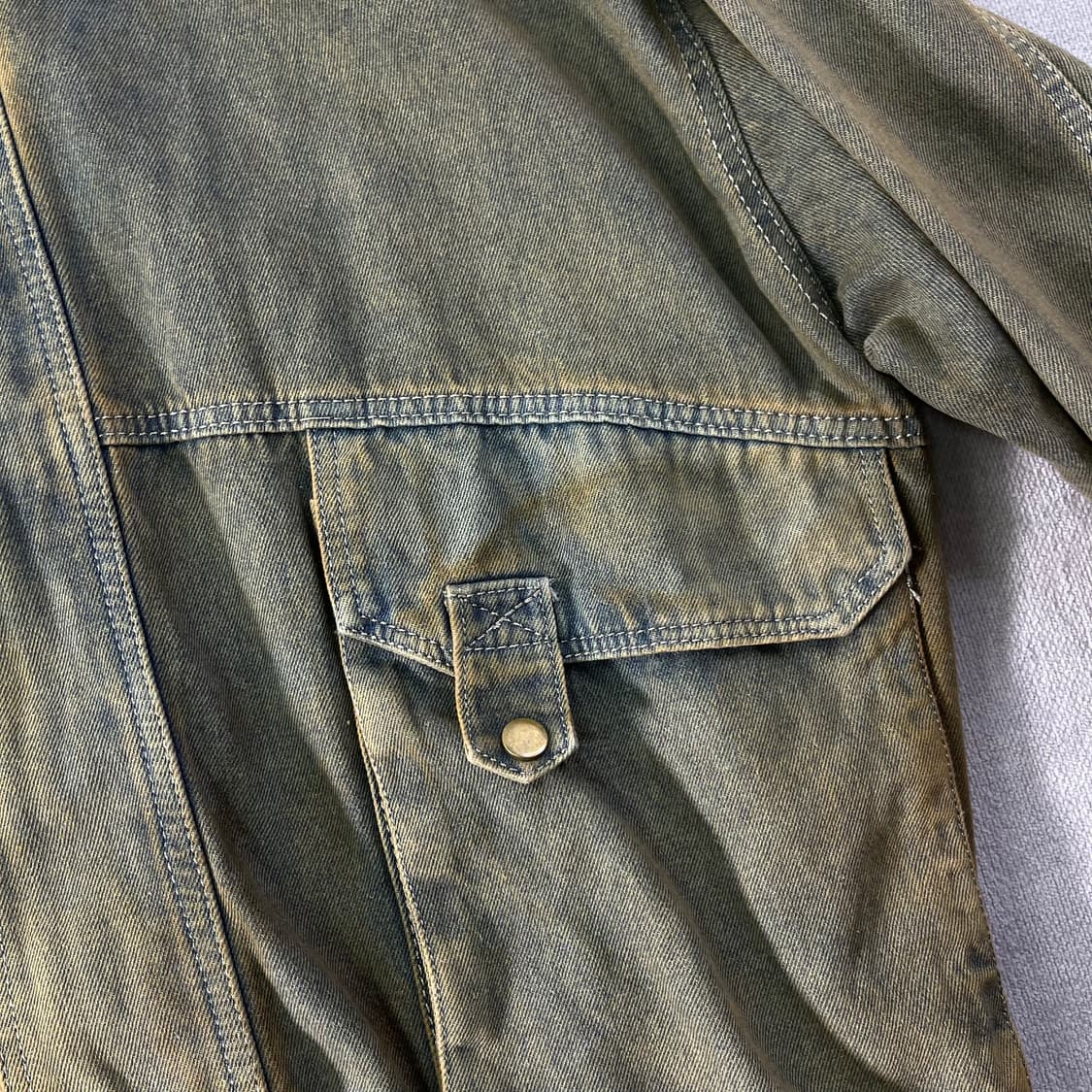 105 아메리칸 빈티지 워싱 데님 자켓 상품이미지6