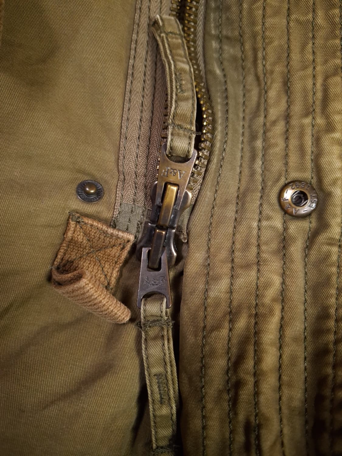 오리지날 아베크롬비 후드퍼 야상 상품이미지7