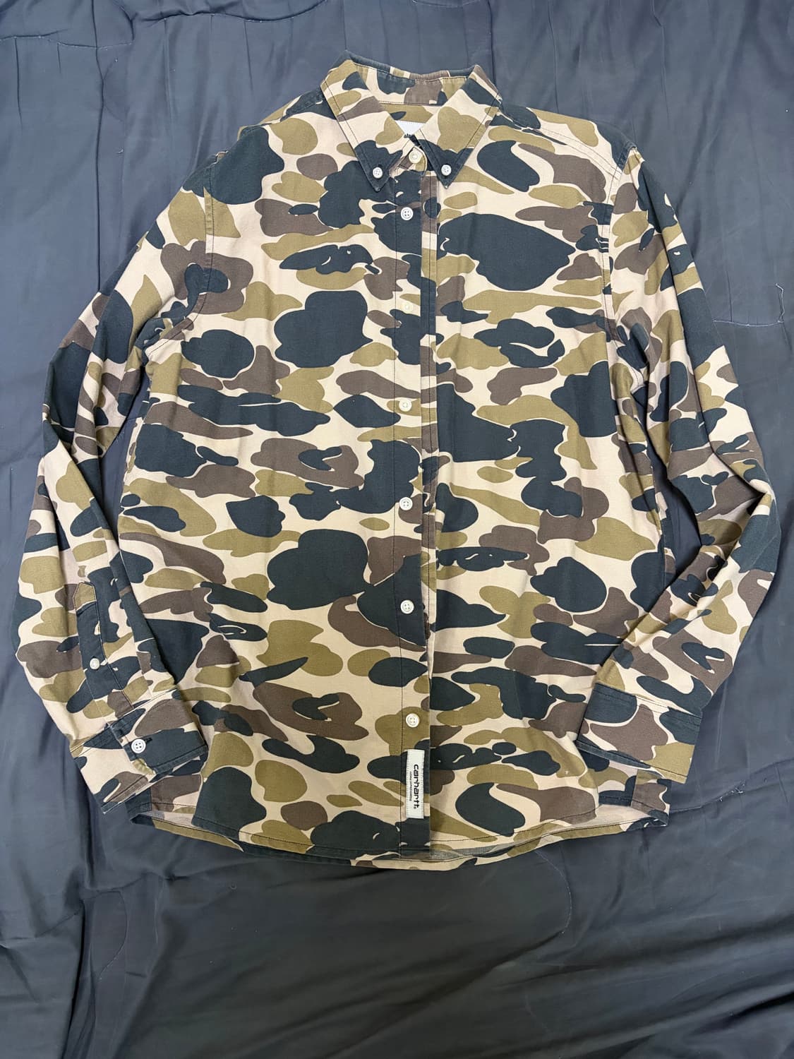 칼하트 카모 셔츠 상품이미지1