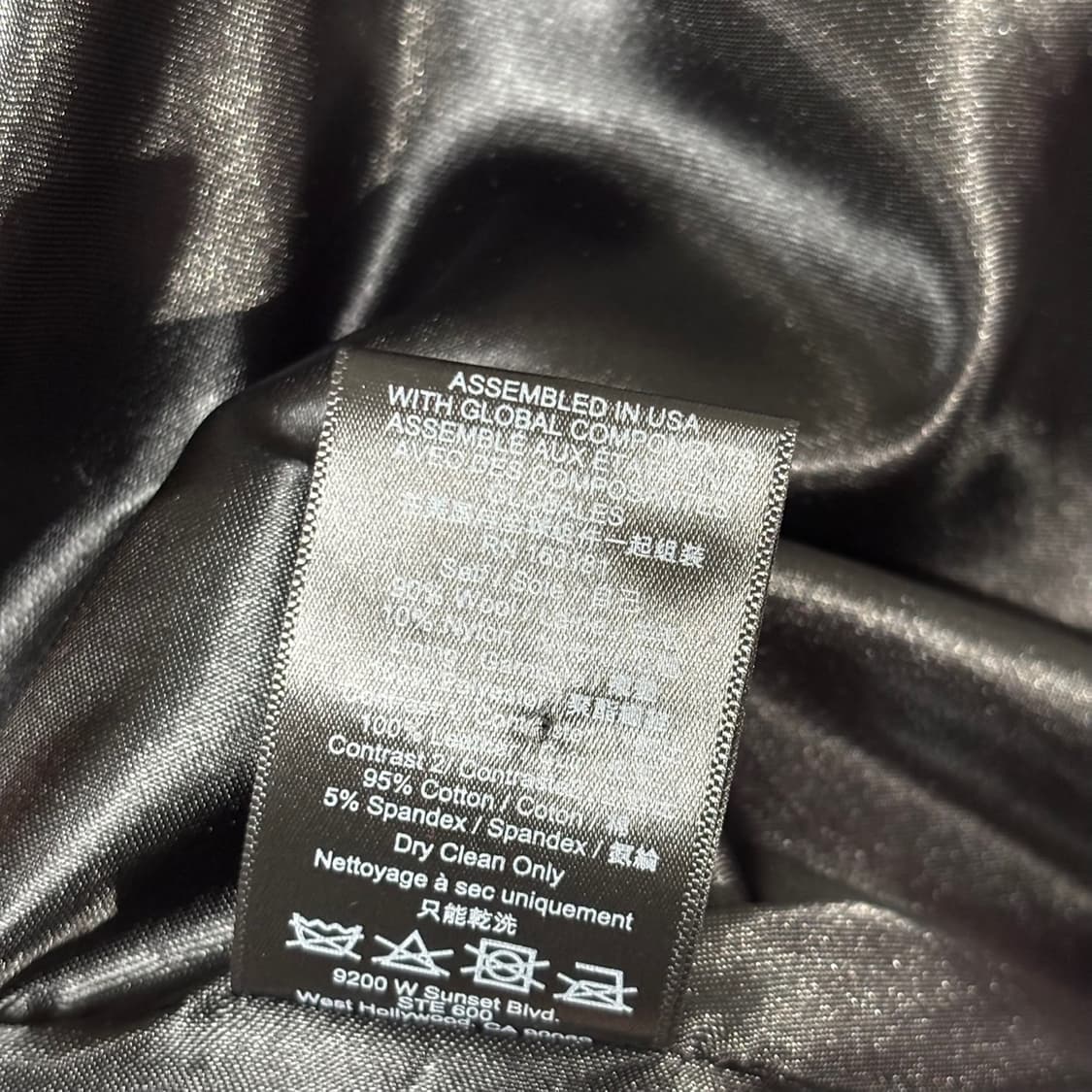 L) RHUDE 루드 라이트닝 바시티 상품이미지8