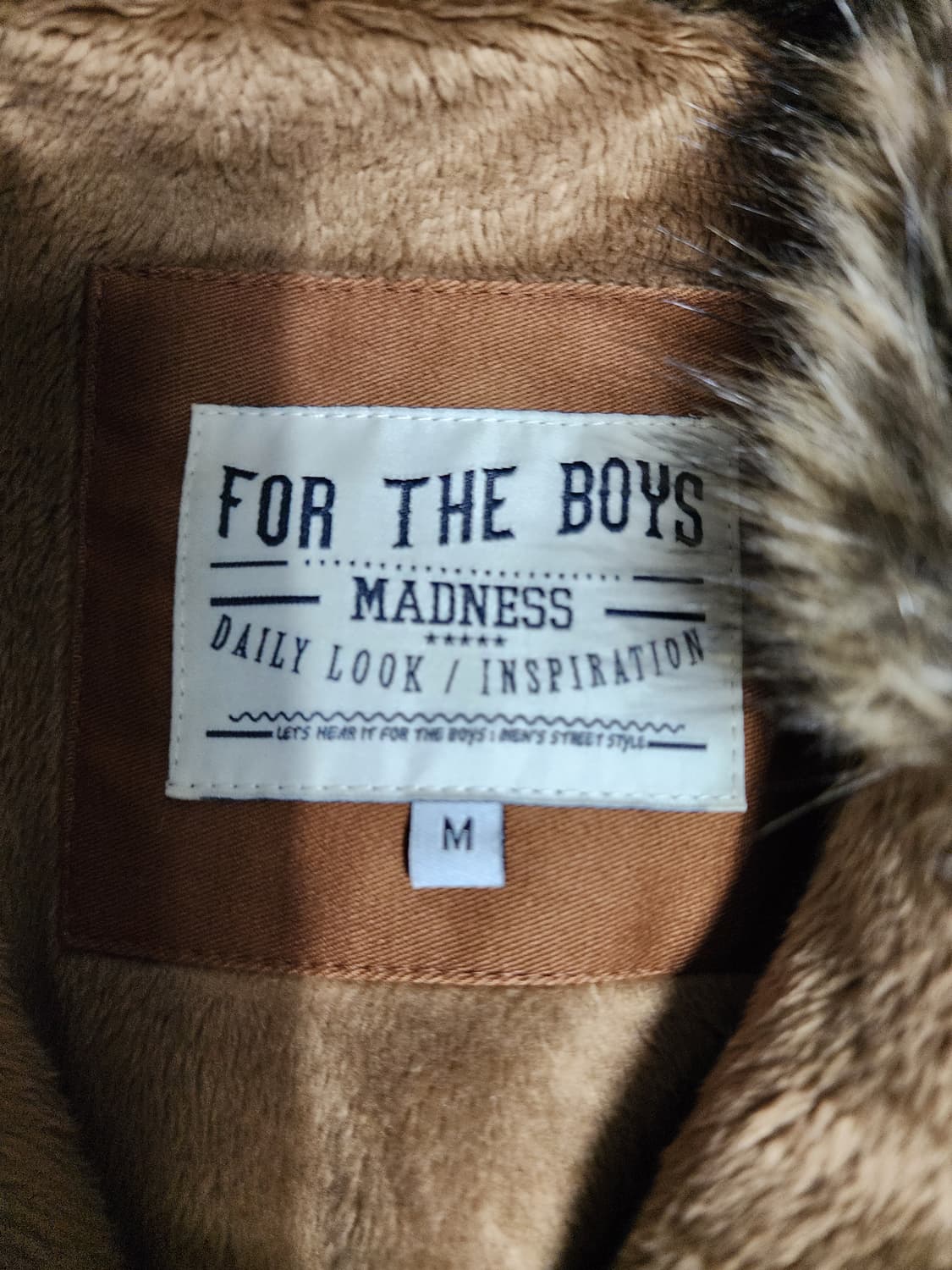 더 매드니스 엠브로이디드 퍼 플라이트 자켓 상품이미지3