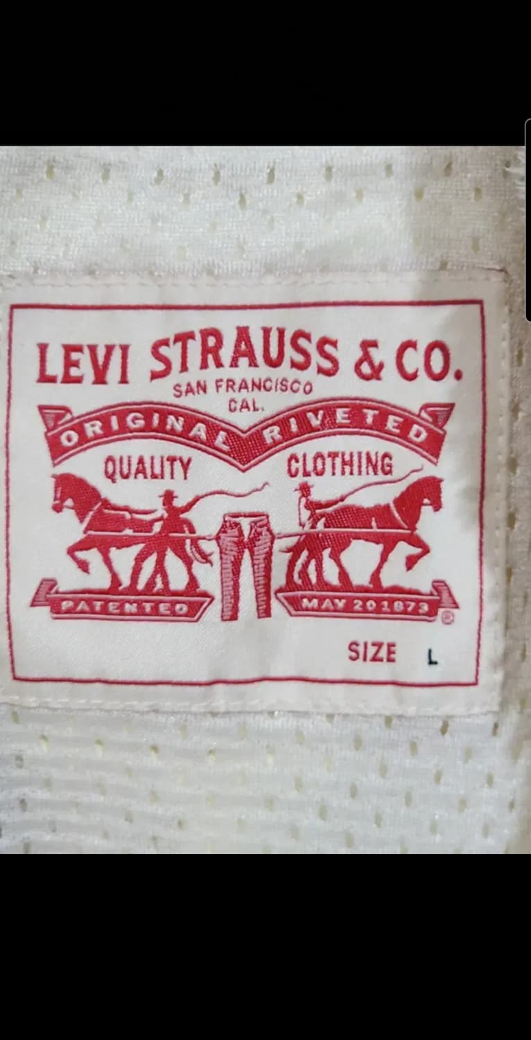 (XL) 리바이스 후리스 점퍼 아이보리 뽀글이 플리스 자켓  상품이미지3