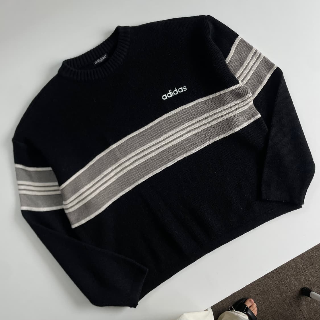 Adidas  아디다스 오리지널 90,s 울 니트 상품이미지2