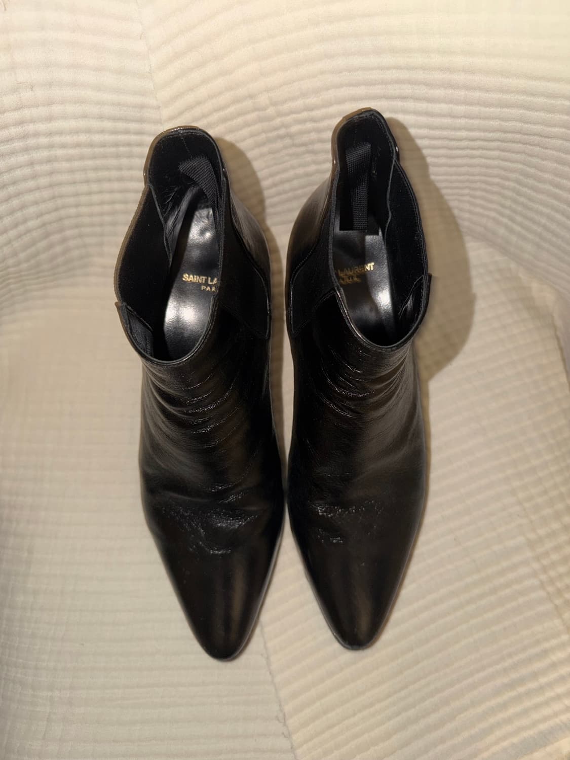 생로랑 85mm 앵클 크링클 부츠 상품이미지3