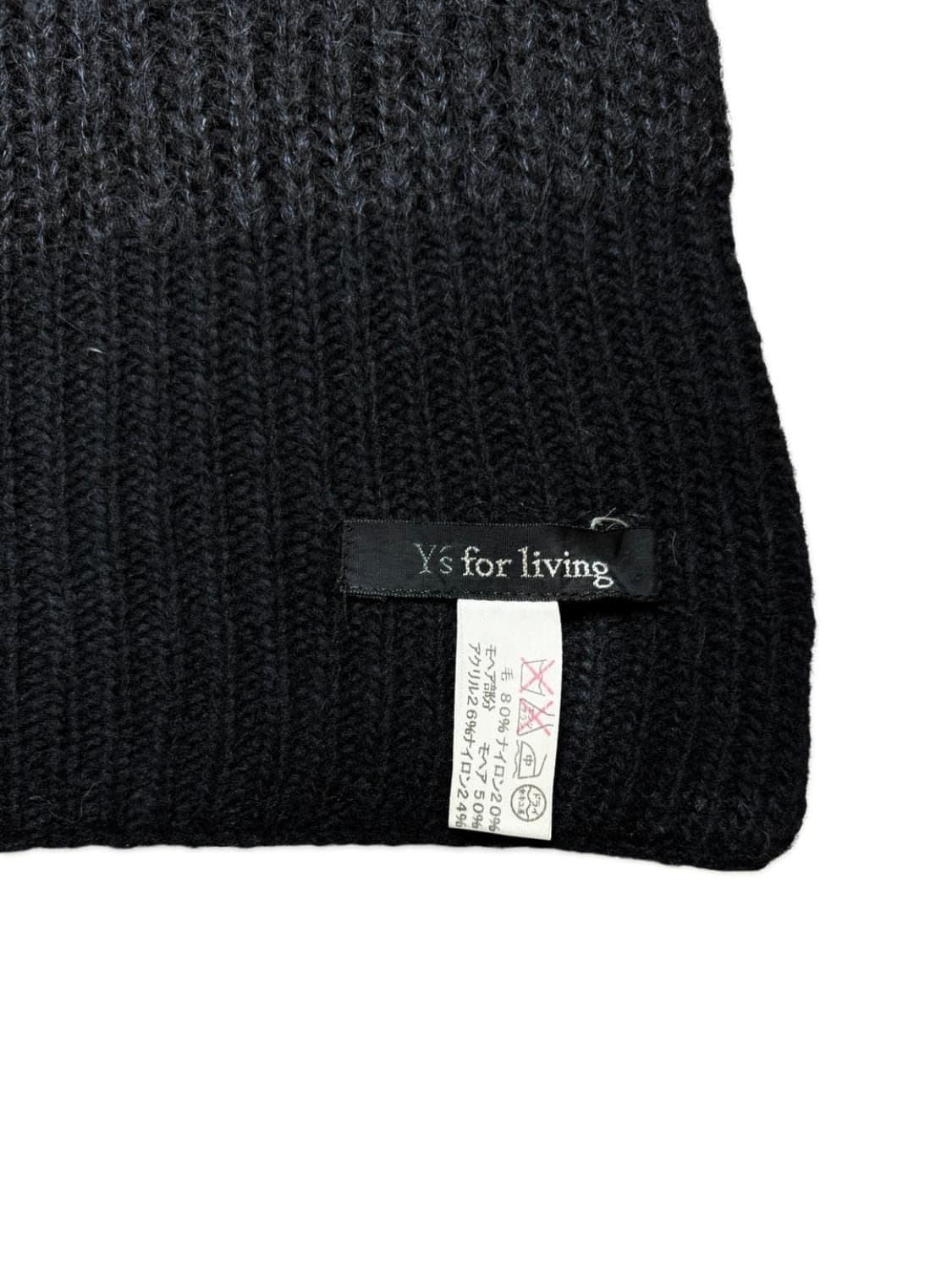 요지 야마모토 울 머플러 상품이미지4