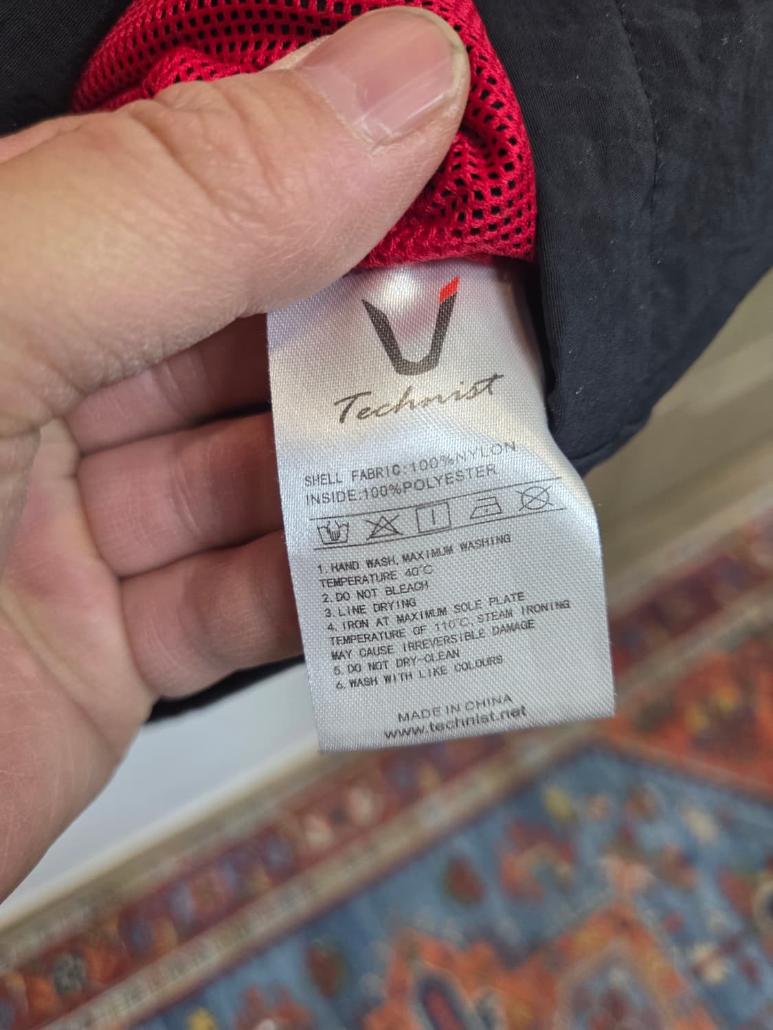 테크니스트 배드민턴 웜업 우븐자켓 110 상품이미지4