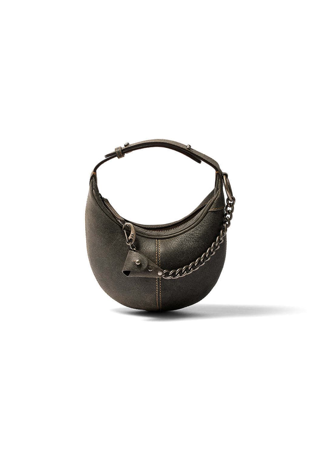 (새상품)openyy LEATHER MOTO HOBO BAG 상품이미지1